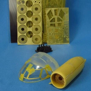 Lockheed C-141 Exterior Detailing set (for Anigrand) Scale 1:72 Resin, Photoetch - Foto 1 di 5