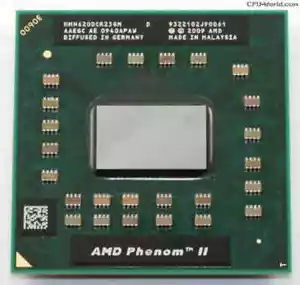 CPU AMD Phenom II Quad-Core Mobile N620 - HMN620DCR23GM processore - Foto 1 di 1