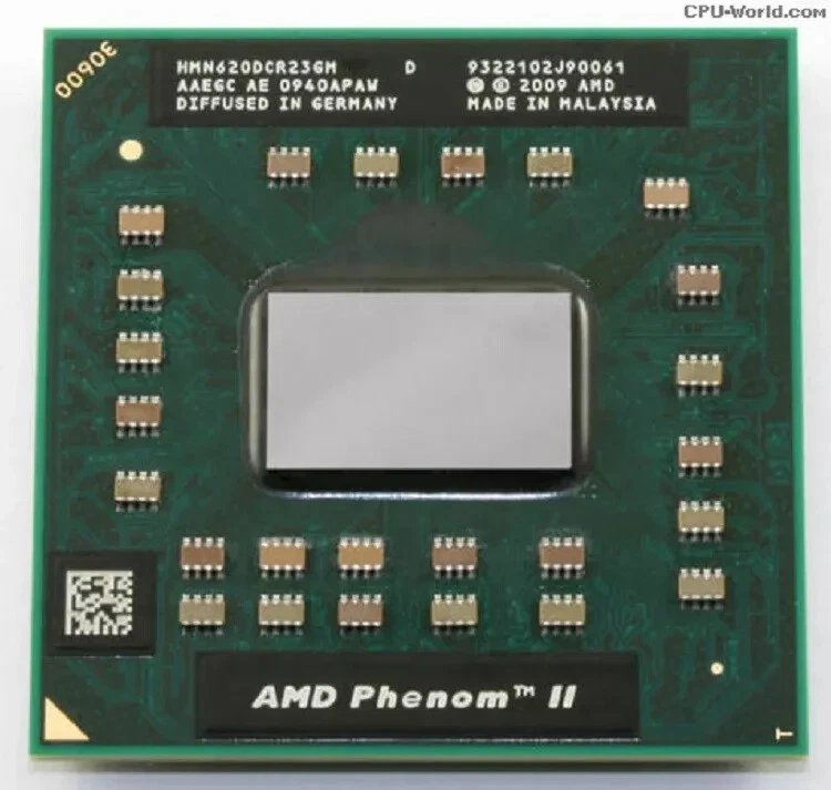 CPU AMD Phenom II Quad-Core Mobile N620 - HMN620DCR23GM Processor - Image 1 of 1