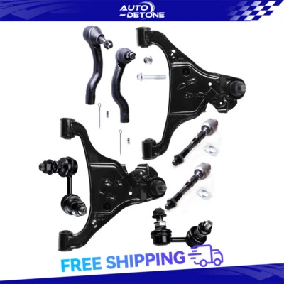 8 Front Control Arm Tie Rod End Sway Bar For Nissan Frontier Pathfinder Xterra - Image 1 of 4