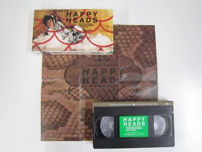 HAPPY HEADS / Imawano Kiyoshiro & THE RAZOR SHARP [VHS/NTSC] 1987 music Japanese - Image 1 of 2