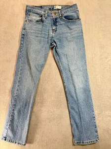 Wrangler Men's Jeans 30x30 Slim Straight Cotton Denim Light Wash - Picture 1 of 8