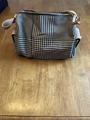 Bolso de mano pequeño vintage Lauren Ralph Lauren con cierre lateral Foto 1 de 4