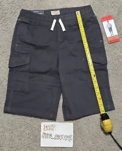 Weatherproof Vintage Shorts Youth Size M 10/12 New Boy's Drawstring Cargo  Grey - Picture 1 of 7