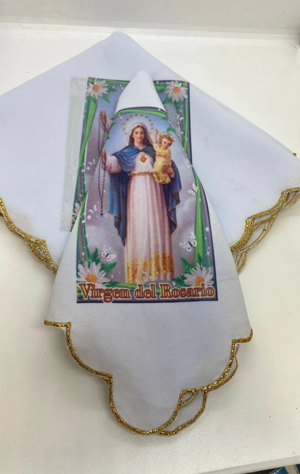 12 RECUERDOS SERVILLETAS BAUTIZO SERVILLETAS MESA DECORACIONES V. DEL ROSARIO Foto 1 de 1