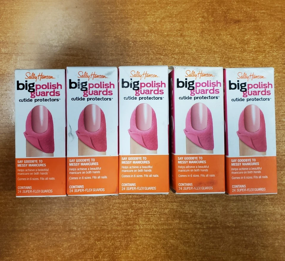Sally Hansen Big Polish Guards Cuticle Protectors 24 Count