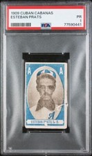 1909 Cuban Cabanas Esteban Prats PSA 1 Rare!!!!!