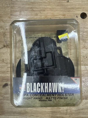 Blackhawk 410524BK-R SERPA CQC Matte Finish Holster for Walther P-99/S&W SW99 - Image 1 of 2