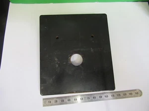 ANTIKES BAUSCH LOMB METALL schweres BÜHNENTISCH MIKROSKOP TEIL WIE BILD U9-A-28 - Bild 1 von 8