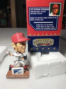 Harrisburg Senators STEPHEN STRASBURG MINI BOBBLEHEAD SGA Washington Nationals - Imagen 1 de 8
