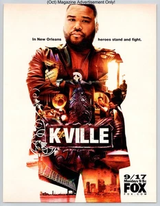 Publicidad impresa a página completa K Ville Anthony Anderson Fox Series Promo 2007 - Imagen 1 de 4