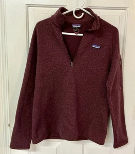 Patagonia Damen Half-Zip Maroon Sweater Pullover, Gr. Small - Bild 1 von 11