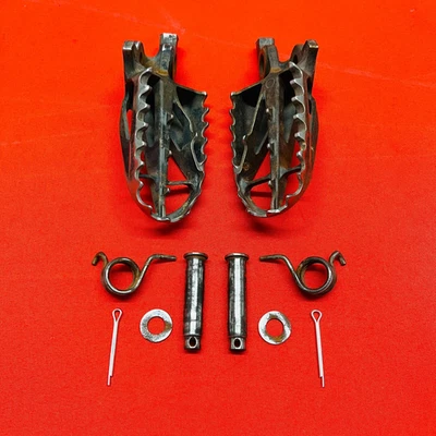 Kit de estriberas CRF250R reposapiés reposapiés genuino OEM HONDA CRF 250 R 2004-2008 Foto 1 de 4