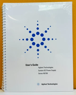 Agilent 5969-2919 2007 Series N5700 System DC Power Supply User's Guide Manual. - Image 1 of 2