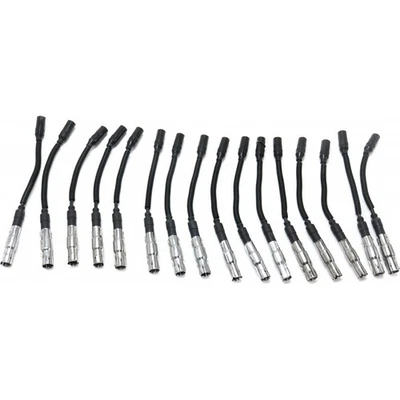 Juego de 16 cables de bujía para Mercedes-Benz SL500 1999-2006 acabado negro Foto 1 de 4