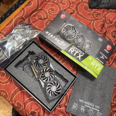 ASUS TUF Gaming OC GeForce RTX 3060 Ti - Graphics Card - Excellent Condition - Image 1 of 4
