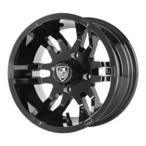12x6 Fairway Alloys FA139 FLEx Gloss Black Wheel 4x101.6/4x4 (-23mm) - Picture 1 of 5