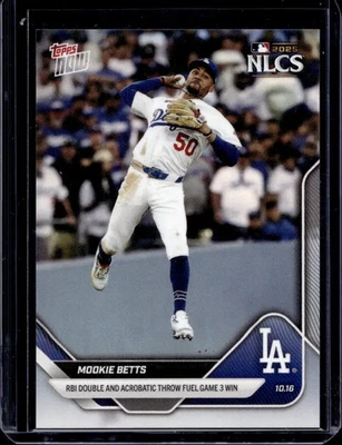 Tarjeta base 2025 Topps Now #876 Mookie Betts (cantidad) Foto 1 de 2