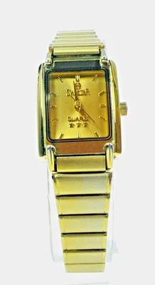 Reloj Swistar Mujer Cuarzo Chapado en Oro 22K - Movimiento Suizo - Batería Nueva Foto 1 de 4