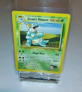 Giovanni's Nidoqueen 23/132 HP Gym Challenge Regular Rare Pokemon TCG - Picture 1 of 2