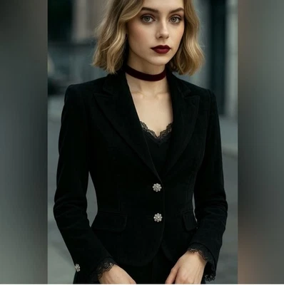 Blazer Vintage 94’ Old Navy | Terciopelo Foto 1 de 4