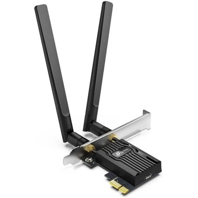 TP-Link Archer TX55E - WiFi 6 PCIe WiFi Card for Desktop PC AX3000 - Image 1 of 4