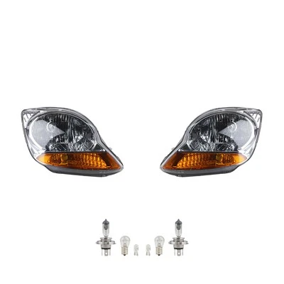 Scheinwerfer Set Halogen passend für Daewoo Matiz KL1K 03/05- Leuchtmittel Li Re - Bild 1 von 4