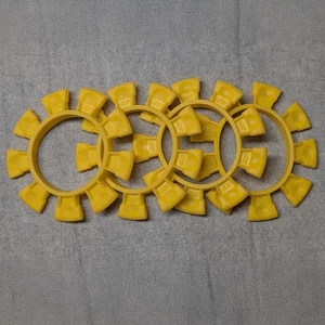 Jconcepts Tire Gluing Rubber Bands Lot of 4 Yellow - Picture 1 of 1