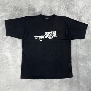 Camiseta De Colección Artic Monkeys Gira Reino Unido Años 2000 Desteñida Negra Talla M - Imagen 1 de 18