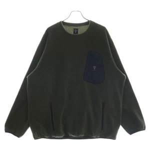 SOUTH2 WEST8 South 2waist 8 Crew Neck Scouting Shirt Pullover Fleece Chest Used - Picture 1 of 8