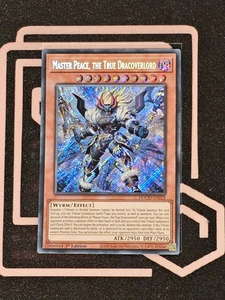 DOOD-EN018 Master Peace, the True Dracoverlord Secret Raro 1ª Edición YuGiOh - Imagen 1 de 1