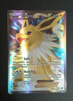 Jolteon Alternate EX Full Art 28a/83 Promo Pokemon XY Generations - image 1 of 4