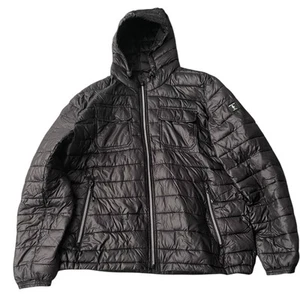 Kenneth Cole New York Puffer Black Jacket Size XXL New - Picture 1 of 8