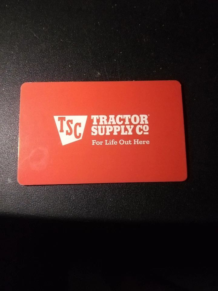 Cartão-presente Tractor Supply US$ 51,30 no cartão - Imagem 1 de 1