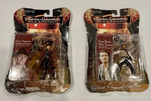 Menge 2 Fluch der Karibik W Turner & E Swann 3,75" Actionfiguren 2006 - Bild 1 von 11