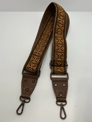 Correa para cámara/guitarra tejida multicolor hippy ajustable Foto 1 de 3