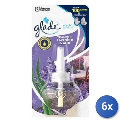 6x Bundle Glade Déodorant à Motif Torsadé Remplacement Lavande Foto 1 de 3