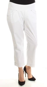 JAG Womens White Straight leg Pants Size: 12 - Picture 1 of 4