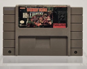 Donkey Kong Country (Super Nintendo Entertainment System, 1994) - Picture 1 of 3