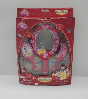 Walt Disneys Белоснежное Говорящее Волшебное Зеркало Набор Работает Пожалуйста, Читайте - Изображение 1 из 4