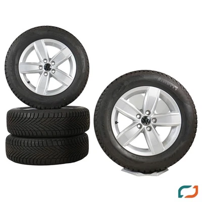 Original VW POLO 6 2G Winterreifen Winterräder 2G0071495 Corvara 15 Zoll Felgen - Bild 1 von 4