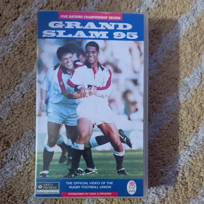 England Grand Slam 1995 VHS Video The Five Nations Championship  - Image 1 of 3
