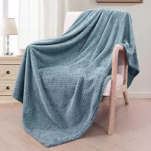 Fleece Throw Blanket Extra Large, Super Soft And Warm Blankets 50x70 Inches New - Picture 1 of 12