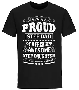 Father Day Gift T-shirt Step Dad Gifts, Gifts for Step Dad T shirt Stepdad Gift - Picture 1 of 8