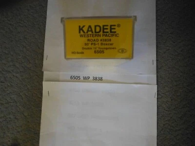 Kadee  6505  WP  3838	50' PS-1 Boxcar  Double 15' Youngstown  HO Scale - Image 1 of 2