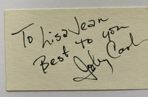 Johnny Cash ( 1932  - 2003 ) - Musiker - original Autogramm  - Picture 1 of 1