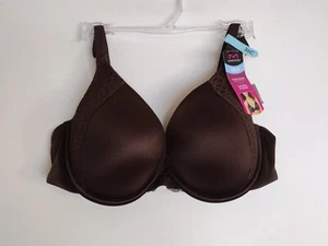 Maidenform Push Up Bra Plush Padding Smooth 36 C BROWN Style 09428 NEW WITH TAGS - Picture 1 of 11