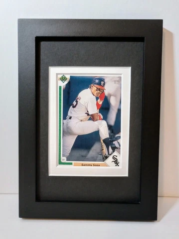 Sammy Sosa Chicago White Sox Display Custom Framed MLB Baseball Card Plaque Cover