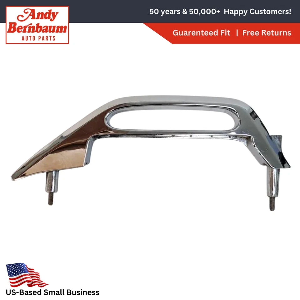 Dodge Plymouth Coronet Wagon 1964-1965 manija de agarre cromada trasera izquierda 2482769 nuevo de lote Foto 1 de 4