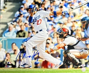 Matt Kemp Signed 16x20 Dodgers Photo PSA W27384 - Picture 1 of 2